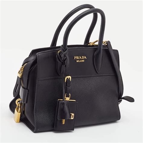 Prada Saffiano Lux Leather Esplanade 